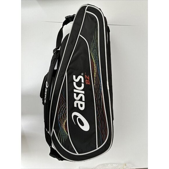Asics Tennis Bag (BZ100 Bag) Multi Color 12 Pack Racquet / Tennis Bag. NWT - Picture 4 of 11
